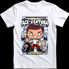 Createyou Ace Ventura - Gyermek - Fehér - XL