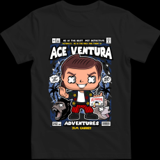 Createyou Ace Ventura - Gyermek - Fekete - M