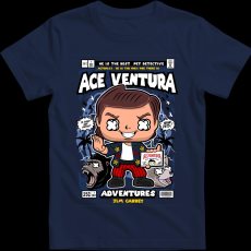 Createyou Ace Ventura - Gyermek - Sötétkék - XS