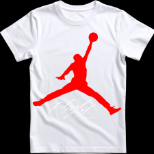 Createyou Air Jordan logo - Férfi - Fehér - 2XL férfi póló