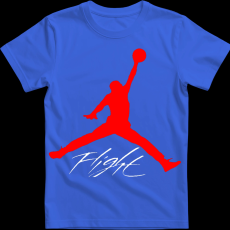 Createyou Air Jordan logo - Férfi - Királykék - L