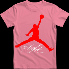 Createyou Air Jordan logo - Férfi - Pink - 3XL férfi póló