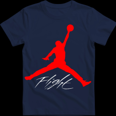 Createyou Air Jordan logo - Gyermek - Sötétkék - XL