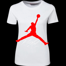 Createyou Air Jordan logo - Női - Fehér - S