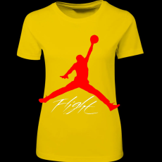 Createyou Air Jordan logo - Női - Sárga - XL