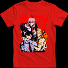 Createyou Akidenji Power - Férfi - Piros - 3XL férfi póló