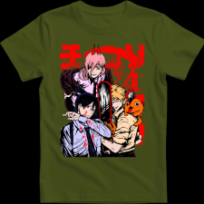 Createyou Akidenji Power - Férfi - Sötétzöld - S férfi póló