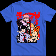 Createyou Akidenji Power - Gyermek - Királykék - L gyerek póló