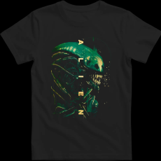 Createyou Alien 2 - Férfi - Fekete - 3XL