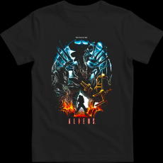 Createyou Aliens - Férfi - Fekete - L