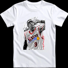 Createyou Allen Iverson.. - Férfi - Fehér - 3XL férfi póló