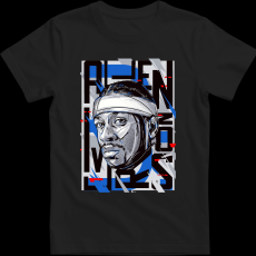Createyou Allen Iverson - Férfi - Fekete - 2XL