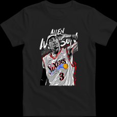 Createyou Allen Iverson.. - Férfi - Fekete - 3XL