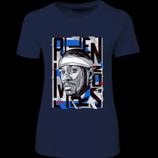 Createyou Allen Iverson - Női - Sötétkék - L női póló