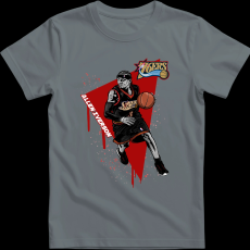 Createyou Allen Iverson Sixers - Férfi - Szürke - 3XL