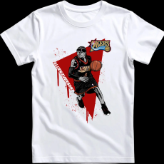 Createyou Allen Iverson Sixers - Gyermek - Fehér - XL