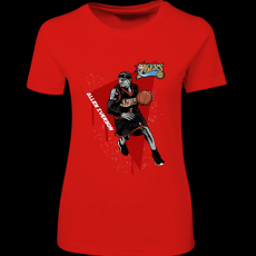 Createyou Allen Iverson Sixers - Női - Piros - L