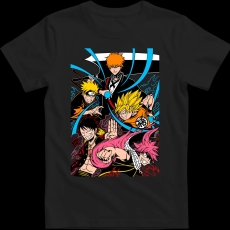 Createyou Anime legendák - Férfi - Fekete - L