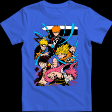 Createyou Anime legendák - Férfi - Királykék - S férfi póló