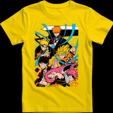 Createyou Anime legendák - Férfi - Sárga - M férfi póló