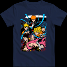 Createyou Anime legendák - Férfi - Sötétkék - L