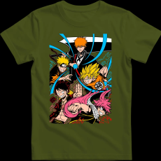 Createyou Anime legendák - Gyermek - Sötétzöld - M