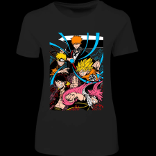 Createyou Anime legendák - Női - Fekete - M női póló
