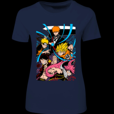 Createyou Anime legendák - Női - Sötétkék - M női póló