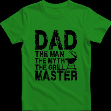 Createyou Apa... a grillmester - Férfi , Zöld , 2XL