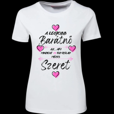 Createyou Barátnő aki mindent IS tud - Női - Fehér - M