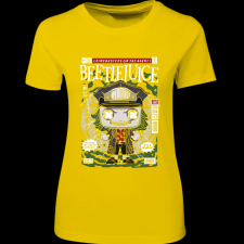 Createyou Beetlejuice - Női - Sárga - L női póló