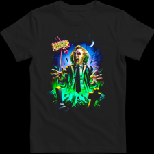 Createyou Bettlejuice - Gyermek - Fekete - L gyerek póló