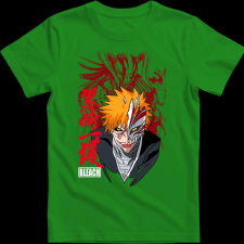 Createyou Bleach Vanguard - Férfi - Zöld - 2XL férfi póló
