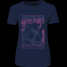 Createyou Broken Dreams - Női - Sötétkék - M női póló