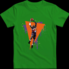 Createyou Charles Barkley dunk - Férfi - Zöld - M férfi póló