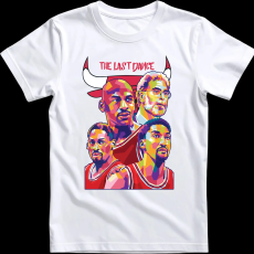 Createyou CHICAGO BULLS (The Last Dance) - Férfi - Fehér - XL