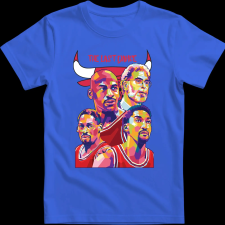 Createyou CHICAGO BULLS (The Last Dance) - Férfi - Királykék - 3XL férfi póló