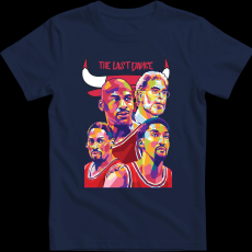 Createyou CHICAGO BULLS (The Last Dance) - Férfi - Sötétkék - L