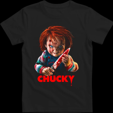 Createyou Chucky 4 - Férfi - Fekete - S férfi póló