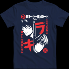 Createyou DEATH NOTE 3 - Férfi - Sötétkék - L férfi póló