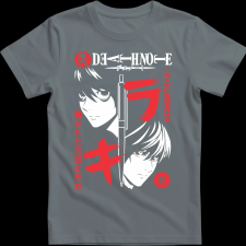 Createyou DEATH NOTE 3 - Gyermek - Szürke - L gyerek póló