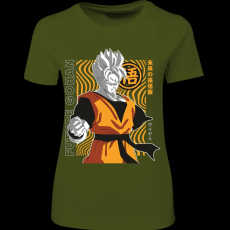 Createyou Drago nBall Son Gohan - Női - Sötétzöld - L