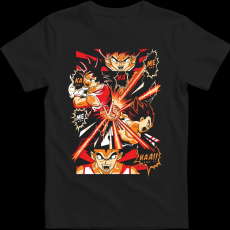 Createyou DRAGON BALL 2 - Férfi - Fekete - XL