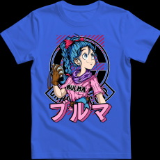 Createyou Dragon Ball Bulma 2 - Férfi - Királykék - M