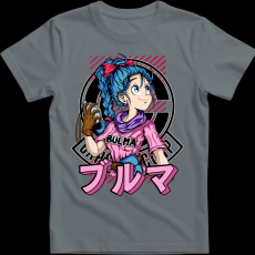 Createyou Dragon Ball Bulma 2 - Férfi - Szürke - 2XL