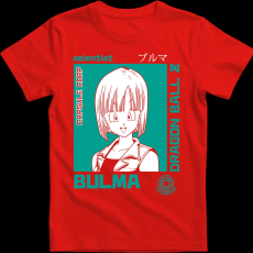 Createyou Dragon Ball Bulma - Férfi - Piros - 3XL