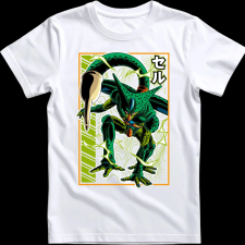 Createyou Dragon Ball Cell - Férfi - Fehér - XL férfi póló