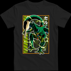 Createyou Dragon Ball Cell - Férfi - Fekete - L