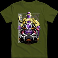 Createyou Dragon Ball Dermesztő - Férfi - Sötétzöld - L férfi póló