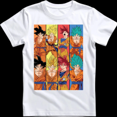 Createyou DRAGON BALL - Férfi - Fehér - XL